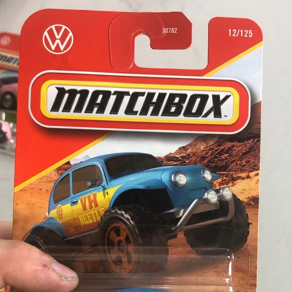 Mattel Matchbox Volkswagen Beetle 4x4 - Blue and Orange